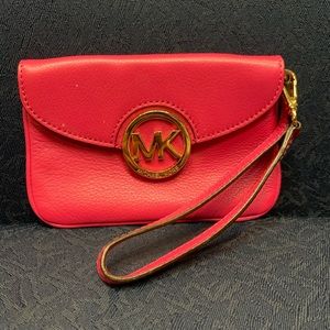 Pink MK Wristlet